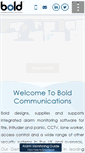 Mobile Screenshot of boldcommunications.co.uk